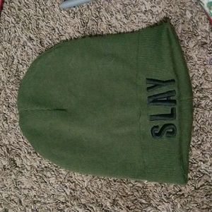 Green hat size small